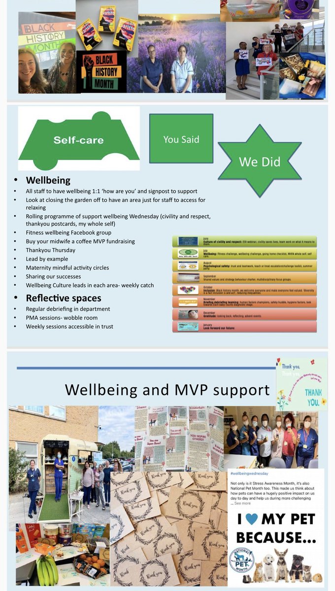 MidwifeFrankie's tweet photo. Really enjoyed presenting some of ENHT maternity’s work at the EoE celebration event with @jasleonce 😊thanks for having us @LucyP1473 @WENDYMATTHEWS8 @MathewJFry1 @RachaelCorser @KatieChilton3 @HWE_LMNS @ListerMvp @enht @SteveAndrews3 #enht #caresupportpyramid #jaskie #mdt https://t.co/kFWQFRnpwZ