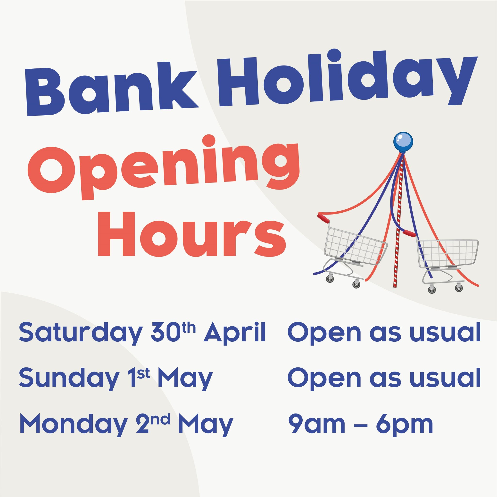 Company Shop Members on Twitter "We're open for all your bank holiday