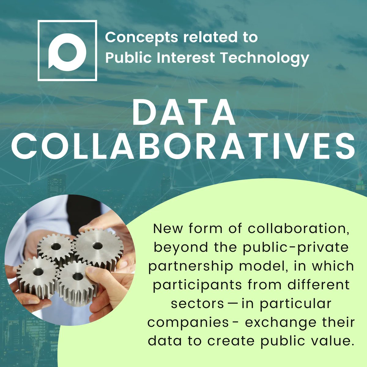 PitPolicy's tweet photo. .@thegovlab's https://t.co/9xQAfeUOvV initiative results from different partnerships with @unicef and @omidiyarnetwork as a resource on creating public value by exchanging data https://t.co/oEf3NfepUW