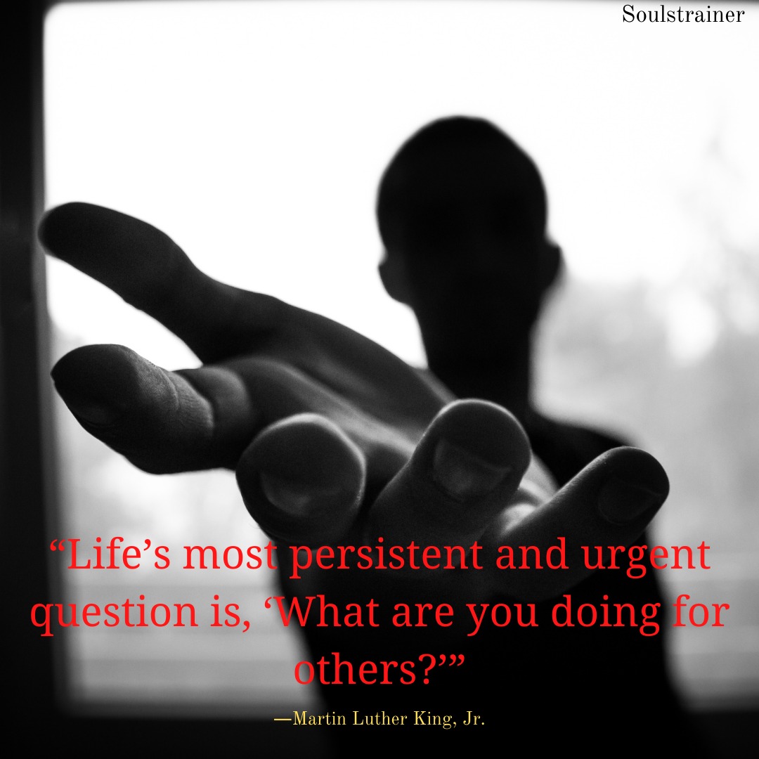 Soulstrainer1's tweet photo. Are you also doing for others?
#life #lifequotes #lifeisgiving #martinlutherking #doingforothers #quotestoliveby https://t.co/bjGVMAYnkH