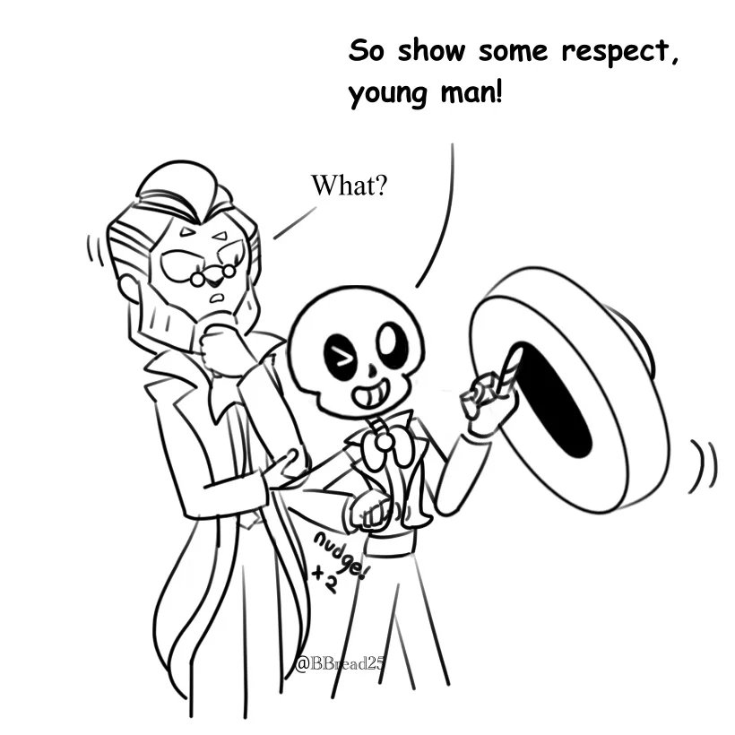 BBread25's tweet photo. Have some low-medium effort art. I have this joke for EONS in my head.

Is Poco really that old or is he just messing with Byron? Who knows? I think he’s like Wander from Wander over Yonder. Ageless.

#BrawlStars #BrawlStarsArt #brawlstarsfanart #brawlstarsbyron #brawlstarspoco https://t.co/wSPOyO9IJc
