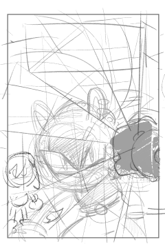 Really happy to see people liking our #50 variant for #IDWSonic! Here's the progress on my end- before @vp_pinto's colors really made it POP.
