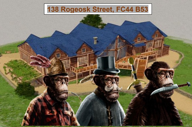 talecalkuino's tweet image. At last my Apes can move from the forest to their new Home.