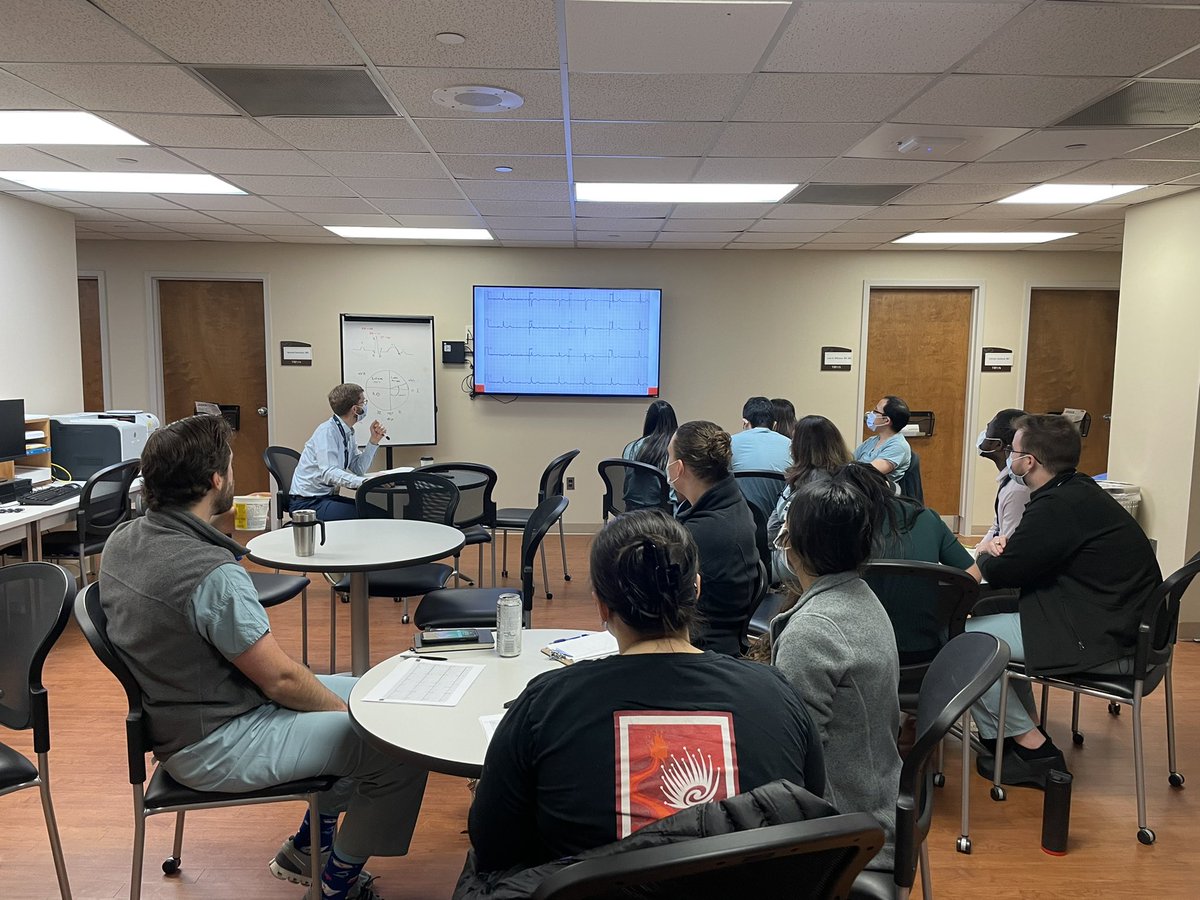 EKG lecture series with Dr. Vincent 🏥 <a href="/UNCMD/">UNC MD</a>