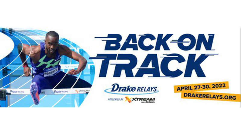 MediacomLocal's tweet photo. #MC22 will replay coverage of the @DrakeRelays at 1pm on Sun May 1, with additional replays during the week &amp; on VideoOnDemand. Replay times for specific track &amp; field events are posted on https://t.co/cL0T9EPpqp. Tune to CH. 22, 722 or 822 to watch. #MyDrakeRelays #BlueOvalBound https://t.co/lQhH15gCeQ