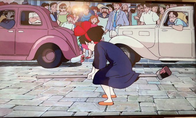 きたー！飛んだー‼️💗 #魔女の宅急便 https://t.co/uxau6VdyLt<a href="/tag/%E9%AD%94%E5%A5%B3%E3%81%AE%E5%AE%85%E6%80%A5%E4%BE%BF"class="tags">#魔女の宅急便</a>