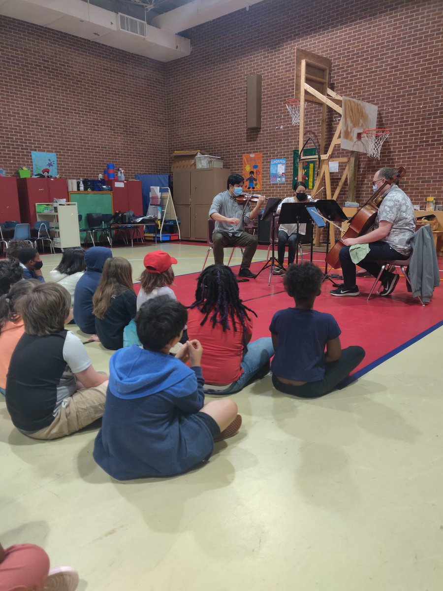 <a href="/Central_ElemE4E/">CES_Eagles</a> ❤️'s the <a href="/VeronaQuartet/">Verona Quartet</a>. Thank you for coming back to share more of your beautiful music with our students <a href="/ocsculturalarts/">🍊Orange County Schools Cultural Arts K-12</a>