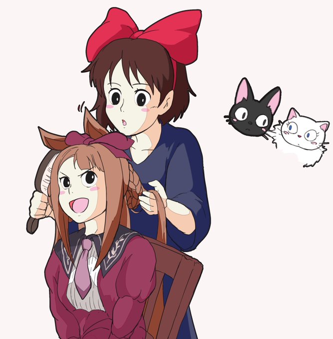 観ながら描いてました
ジブリは何回見てもいい… 