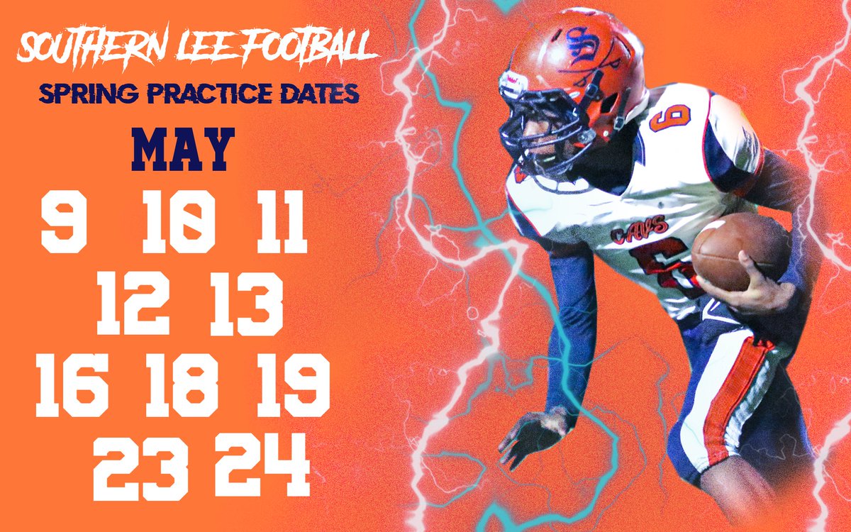 SoLeeCavsFB's tweet photo. Spring Football is almost here!⚔️🏈 https://t.co/0YMOhjh8d2
