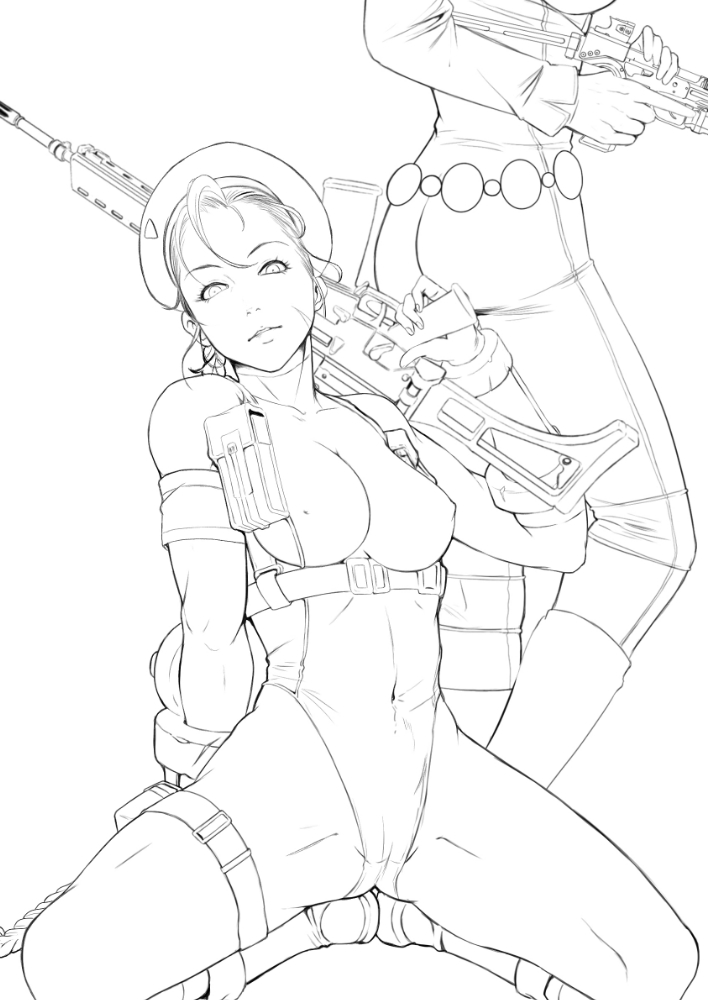 #格ゲーキャラ描こうぜ #カプコン #マーベル #MarvelvsCapcom #マブカプ
線画ー