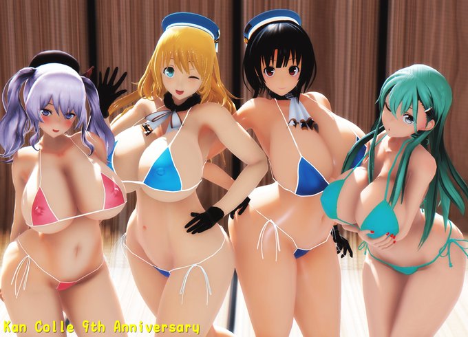 #今月描いた絵を晒そう
今月作ったMMD。健全なやつ。 