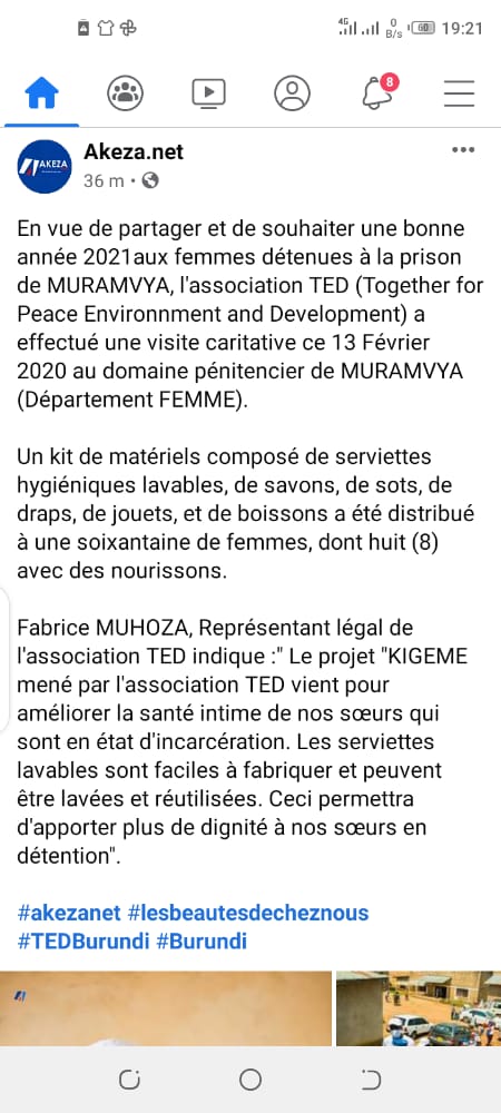 AssociationTed's tweet photo. Le 13 Février 2021 : Le jour de lancement du Projet  #kigeme de l'association  #TED https://t.co/KUEtqQkpgk