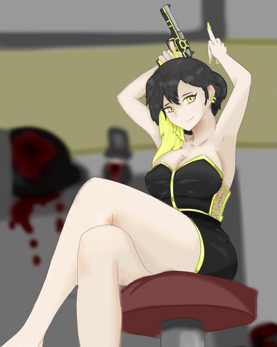 Deadlysentinel1's tweet photo. Binah from #lobotomy_corporation and #library_of_runia a #artwork I been working in took only half a day pretty chill as finals are coming for collage https://t.co/mMR93uTMy6