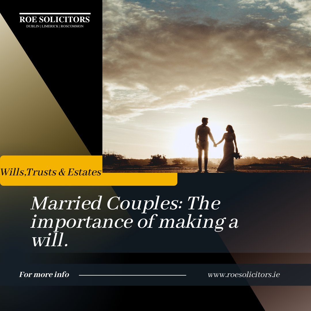 In this post we discuss the critical reasons to have a Will
roesolicitors.ie/critical-reaso… 

#will #married #SOLICITORS #irishlaw