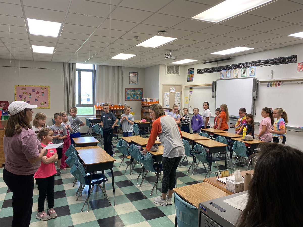 3rd Grade Transition Day was a success! Can’t wait for this group to enter WMS next year! #wesclinwarriors #dreambelieveachieve