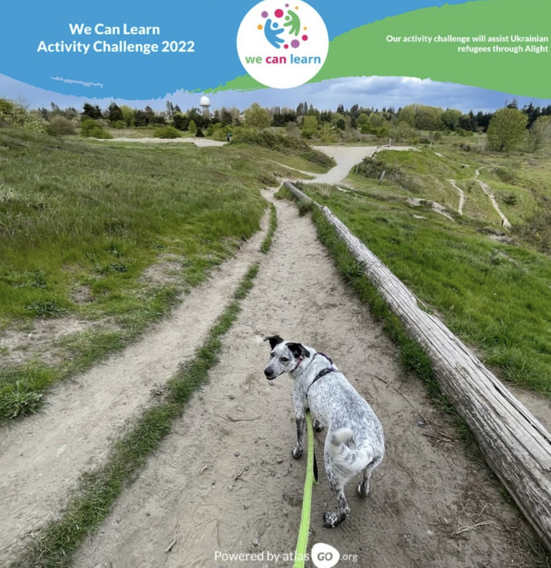WCLearn's tweet photo. Appreciation post for the dogs (ahem personal trainers) who keep us moving during our Activity Challenge! Headed into the weekend, we’re nearly 50% of the way toward our movement goal! https://t.co/0ntzM1ACtJ @edmentum #wclactivitychallenge22 https://t.co/Gij8AtoTGZ
