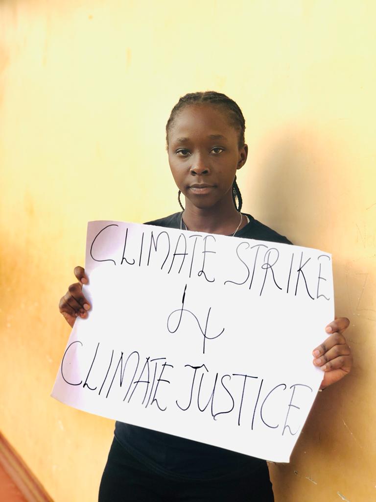 AyikoruLisa's tweet photo. #schoolstrike4climate week 19. Am never giving up until we are safe.#PeopleNotProfit  #ClimateAction #FridaysForFuture https://t.co/nSpXljnW8H