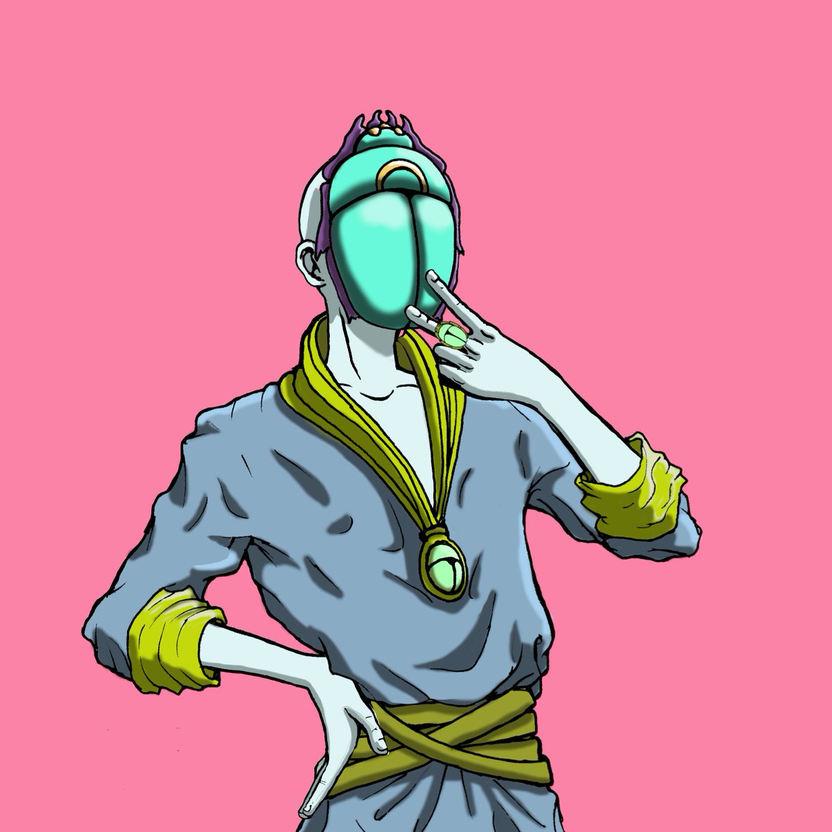 “When the ears of the student are ready to hear, then cometh the lips to fill them with Wisdom.” 🪲