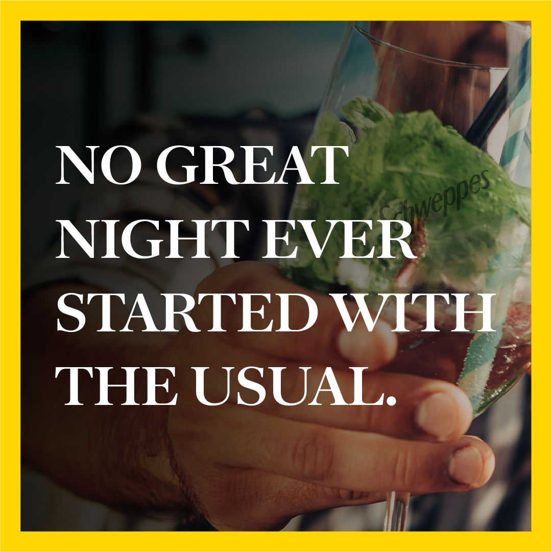 This summer unwind with Schweppes. #SimplyUnwind