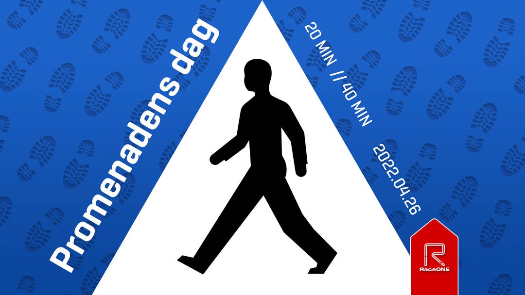 Idag är det promenadens dag! Alla som fullföljer promenaden har chans att vinna en uppfriskande glass från GB.

raceone.com/sv-se/race/1da…