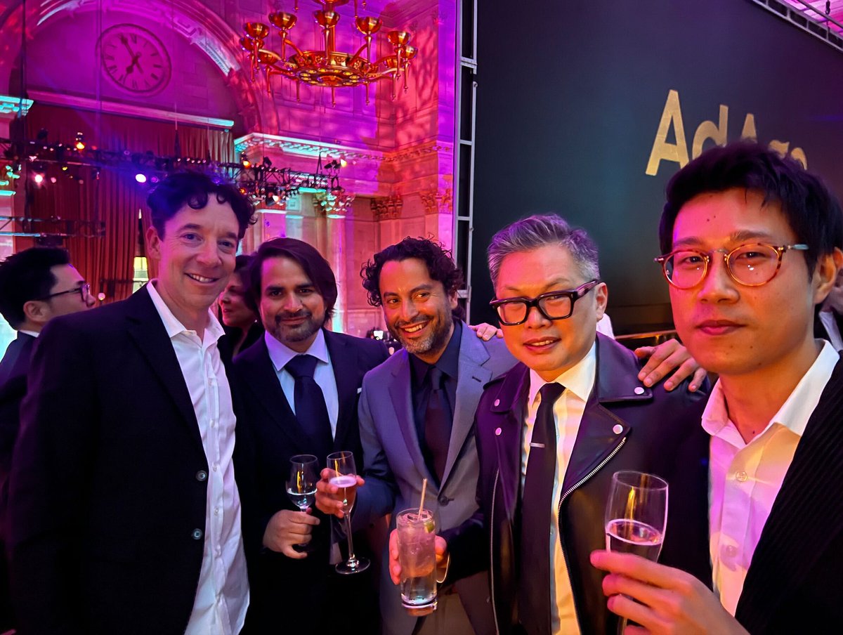 WeAreBarbarian's tweet photo. What a week we’ve had! It was great seeing our fellow nominees at the @adage Creativity Awards and the @ClioAwards galas. Honored to share these spaces with such talented people and inspiring work! #CreateTheFutureFaster https://t.co/sXG7MZsOYO