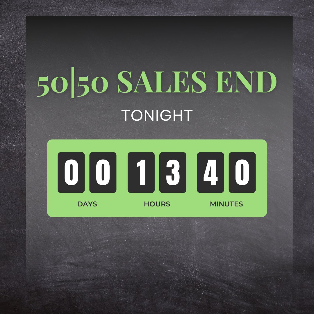 Last chance to get your tickets. Link in bio!