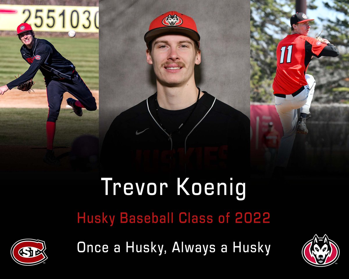 Introducing Senior No. 11, Trevor Koenig!

Trevor has made 22 career starts in 38 appearances. In 131.1 innings, Trevor has a 4.45 ERA and 139 strikeouts! Koenig will receive degree’s in Business Management and Marketing. Son of Gerald and Sue Koenig!

#Huskies⚾️