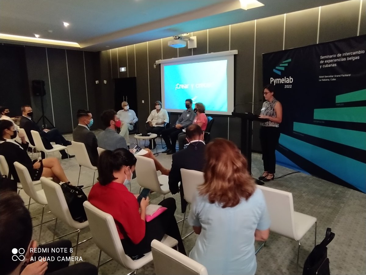Belgium_Havana's tweet photo. 🤩Ayer sesionó #Pymelab2022, un seminario para el intercambio de experiencias belgas y cubanas sobre mipymes con énfasis en el tema del acceso al financiamiento.
Puedes ver el evento en video en nuestro Facebook!
👀https://t.co/91I5IoIlxU
👀https://t.co/Fy9oWFxGDd
@MEP_CUBA https://t.co/dBwYUBLVnN