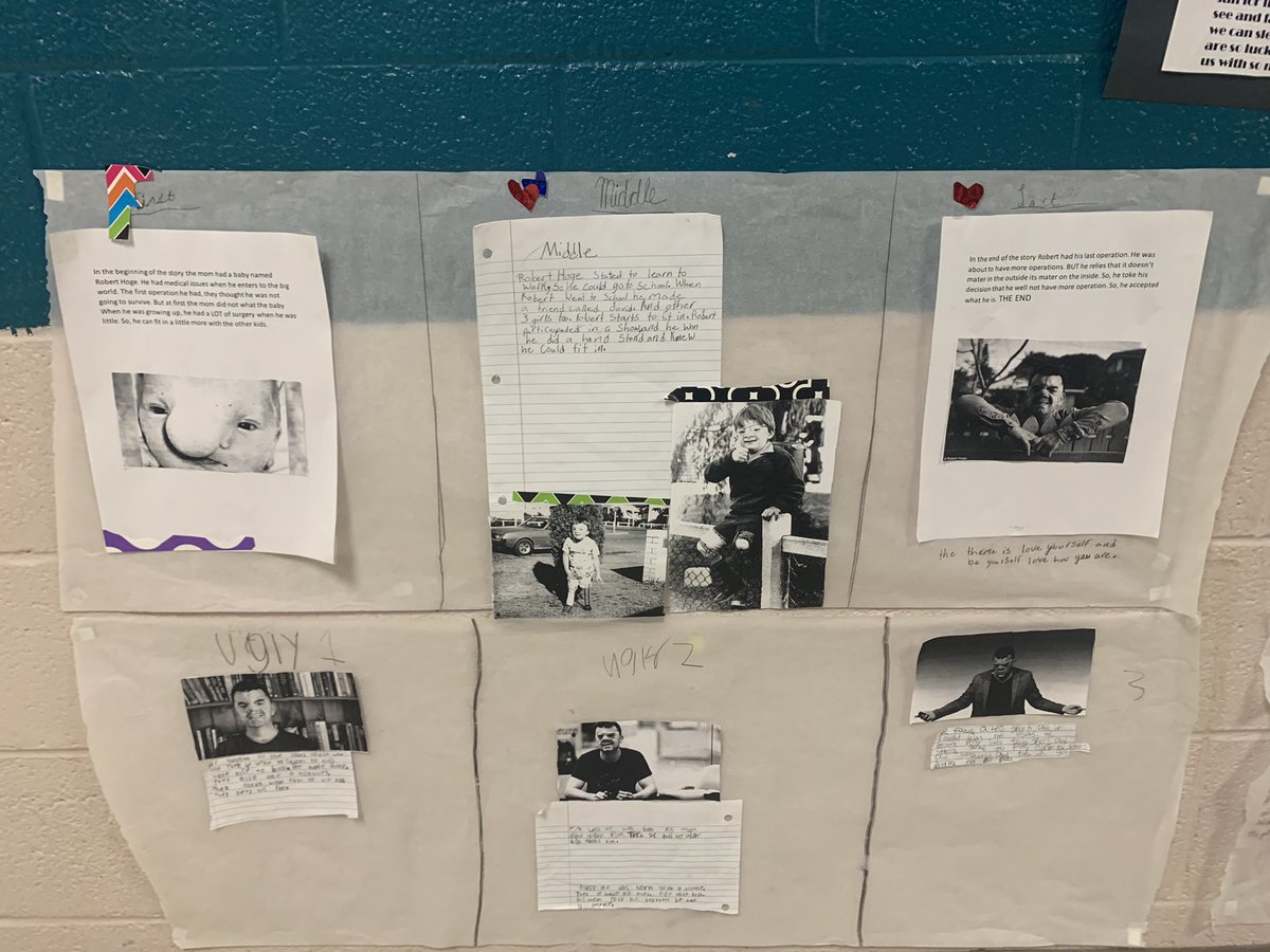 dtrescott2626's tweet photo. “ We all have scars only we can own”  Our interpretation of Ugly by Robert Hoge.  @tribetreasures @CESRobCo @RobCoSchools https://t.co/2CGcHU9yGi