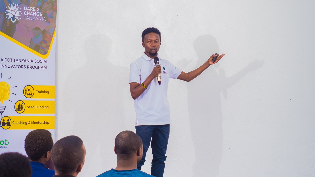DOTTanzania's tweet photo. "WAGA ALWAYS ON CRAFT - we recycle laptop batteries and make affordable and reliable battery packs, power banks, streets, and solar lights in Tanzania hence we create opportunities and conserve the environment." ~ @GibsonKawago, Social Innovator 

#dare2changetz2022 #SocEnt https://t.co/Nj3DI9Ualp