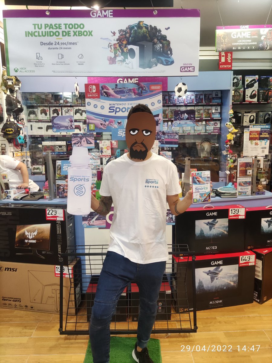 En la tienda Game 445 CADIZ-ANDALUCIA te espera nuestro equipo dispuesto a luchar por la victoria con NINTENDO SWITCH SPORTS te esperamos!! #NintendoSwitchSportsGAME <a href="/VideojuegosGAME/">GAME España</a> <a href="/NintendoES/">Nintendo España</a>