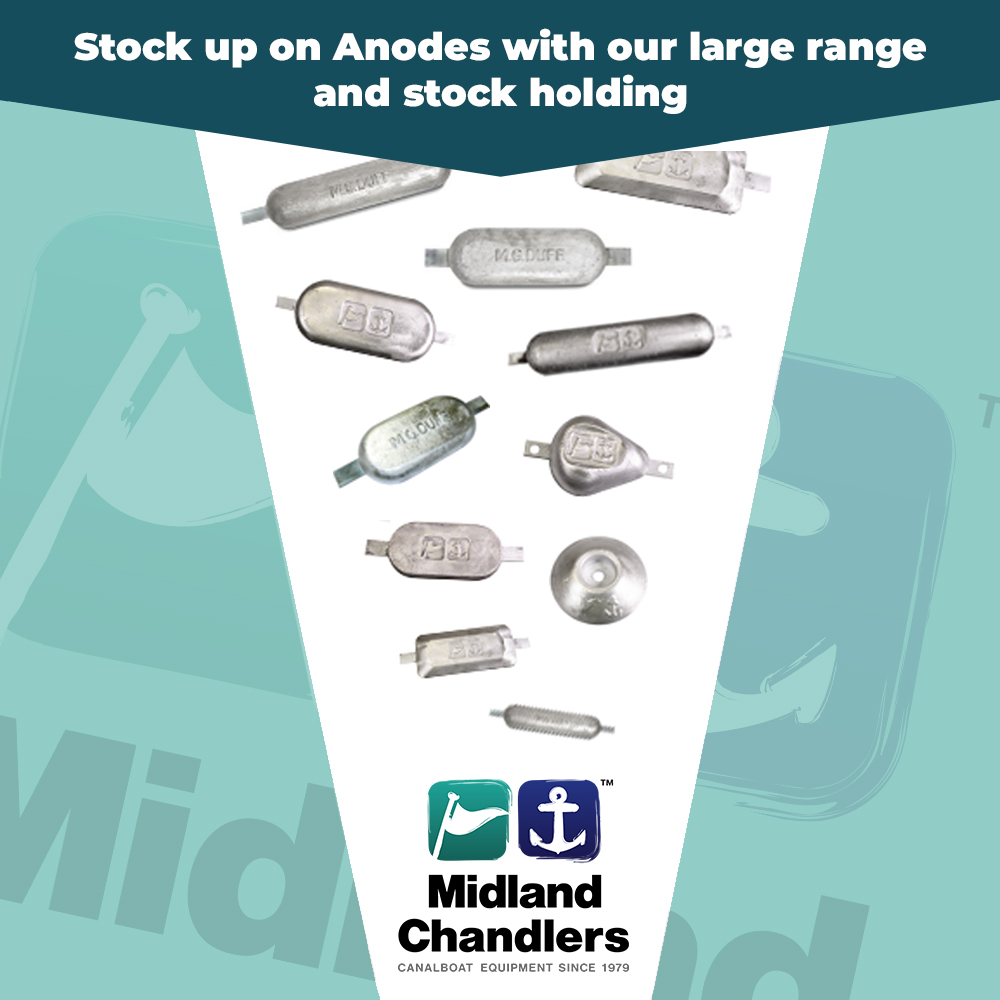 Need to stock up on Anodes?

Look no further with our large stock holding
of over 6,000 Anodes!
midlandchandlers.co.uk/search?query=a…

#anodes #midlandchandlers #boating #narrowboat