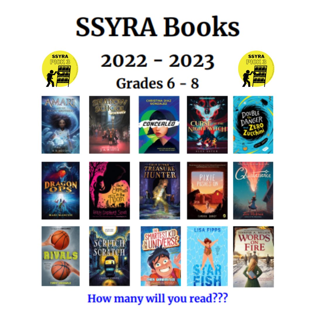 FloridaMediaEd's tweet photo. Congratulations to all! @FloridaSSYRA @FLTeensRead #pickyourthree #awardslist https://t.co/1Oada63cid