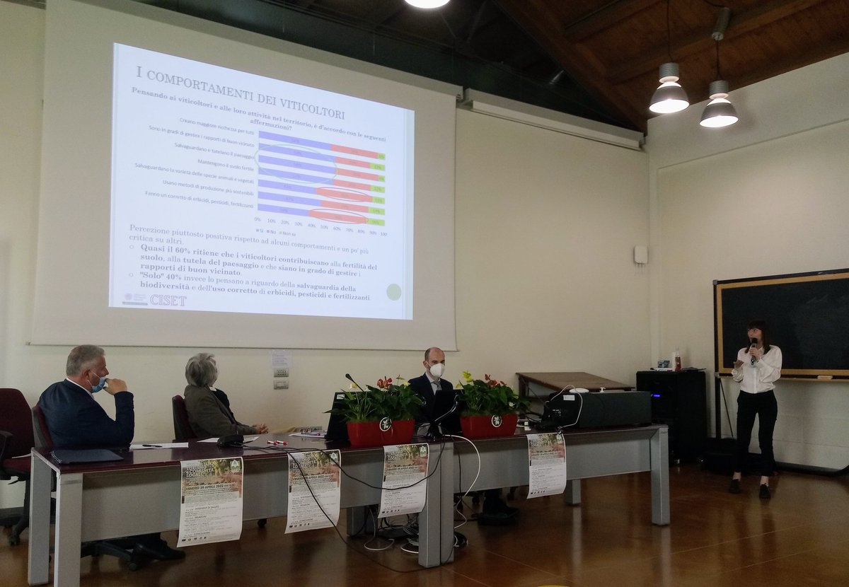 L'opinione nei confronti dei #viticoltori e del loro ruolo nell'area del #prosecco <a href="/EricaMingotto/">Erica Mingotto</a> di <a href="/ilCISET/">CISET</a> #vino #viti #ambiente #sostenibilità #Turismo