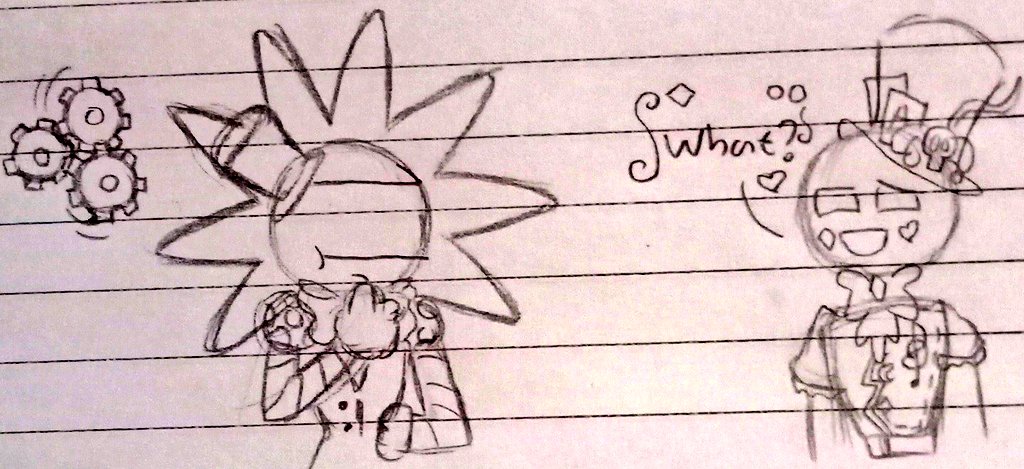 StarCocolate's tweet photo. A little shitpost comic I did in school, with my OC Shuffle and @grave_gremlin OC Comedian!
#oc #shitpost #backroomoc #backrooms https://t.co/kLTZDh1wTi