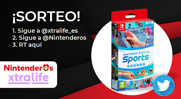 ¡Sorteamos una copia de Nintendo Switch Sports!

1⃣ Sigue a <a href="/xtralife_es/">xtralife</a> 
2⃣ Síguenos (<a href="/Nintenderos/">Nintenderos</a>) 
3⃣ RT aquí 

¡Suerte! - nintenderos.com/2022/04/sortea…