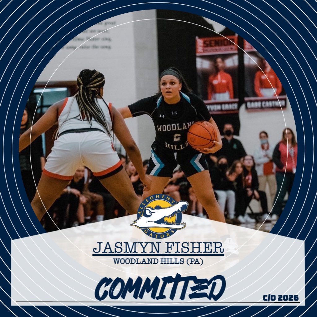 We’d like to welcome the first member of the class of 2026 Jasmyn Fisher. #COMMITTED 💙 @JBallin2022