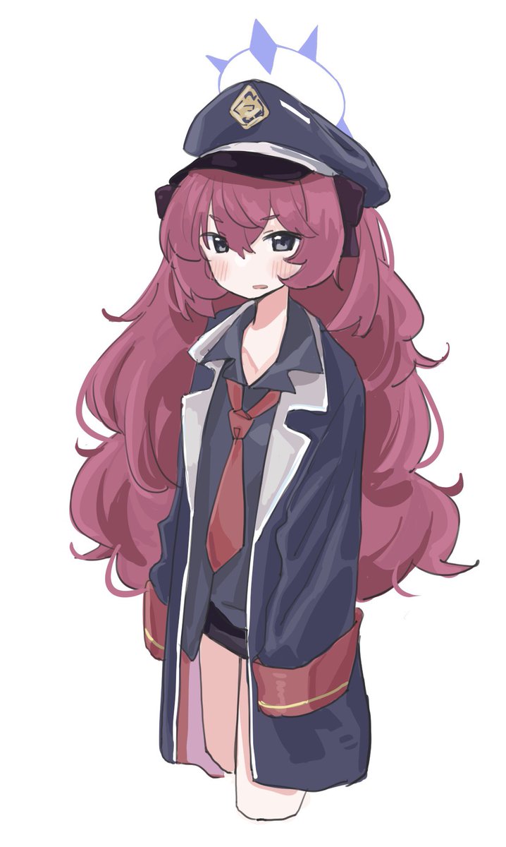 棗イロハ(ブルアカ) 「イロハ…… 」|ふていしのイラスト