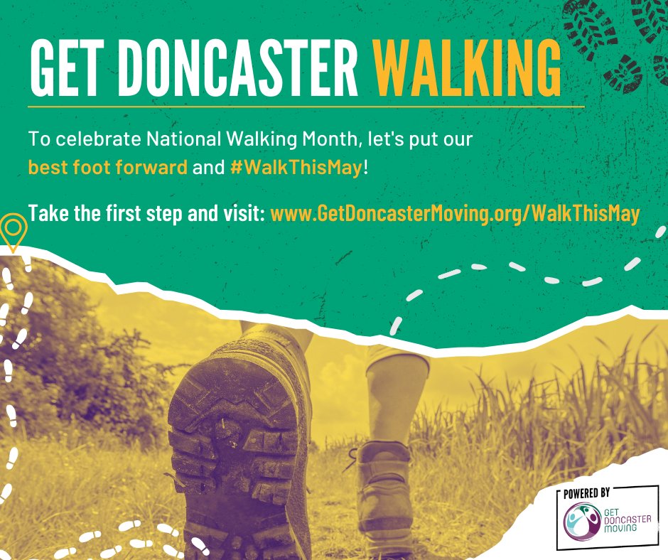 To celebrate National Walking Month, let's put our best foot forward and #WalkThisMay!

Walking is a great way to explore where you live, discover new places and connect with others.

You might be surprised by what a positive difference a walk can make to your day.