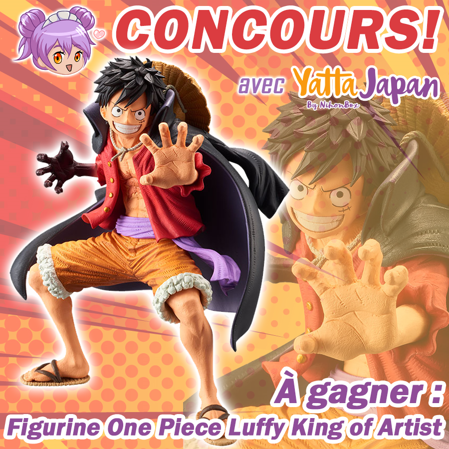 0nePieceNews_'s tweet photo. CONCOURS One Piece pour tenter de remporter cette magnifique figurine de Luffy spécial Onigashima !

• Follow @YattaJapanFR et @0nePieceNews_ 
• RT ce post
• Tag un ami 

Tirage au sort : 06/05/2022 ⏰ https://t.co/N2MjGBmNWT