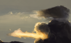 jlliew_art's tweet photo. Doing a bunch mini paintings (280x170px) to practice clouds ☁️ https://t.co/QwgnYK6252