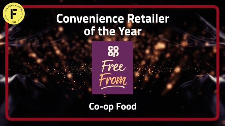 I'm proud that <a href="/coopuk/">Co-op</a> has won the <a href="/FFFoodAwards/">Free From Awards</a> Convenience Retailer of the Year Award! You can grab the award winning range from your local Co-op 💙