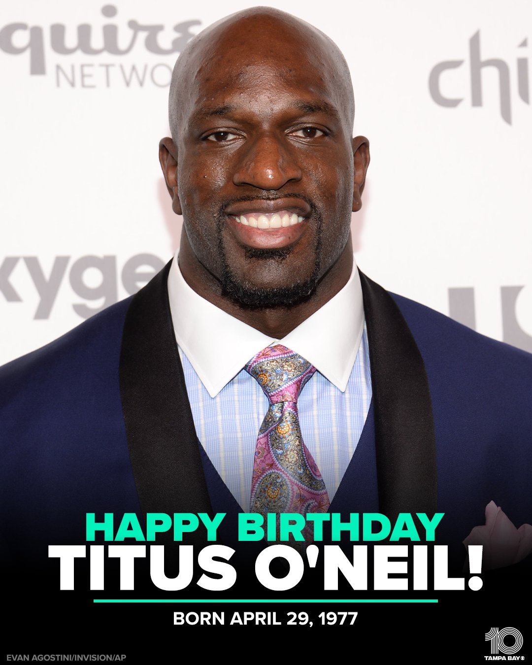HAPPY BIRTHDAY! Today is the birthday of Tampa resident and WWE Superstar Titus O\Neil! 