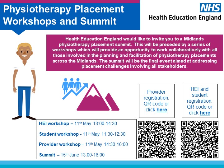 Are you a #Physiotherapy student studying in the Midlands currently?  We would really like you to join our student workshop to discuss your placements, use the QR code or link below to register 😀
<a href="/UoL_Physio/">University of Lincoln Physiotherapy</a> <a href="/PhysioPartners/">Katie Cronin</a> @TheTechPhysio <a href="/bailey_jodie/">Jodie Bryant 🫁</a>