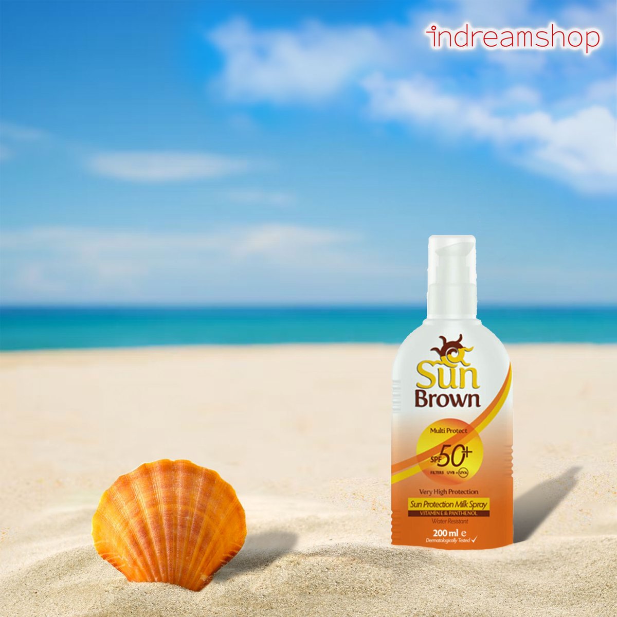 Güneş’in zararlı ışınlarına karşı yüksek korumaya mı ihtiyacınız var? @sunbrown_comtr ürünleri indreamshop.com da... #indreamshoptr #indreamshop #photooftheday #tagsforlikes #cosmetics #kozmetik #sunbrowntr #sunbrown #güneş #sun #indream #summer #yaz