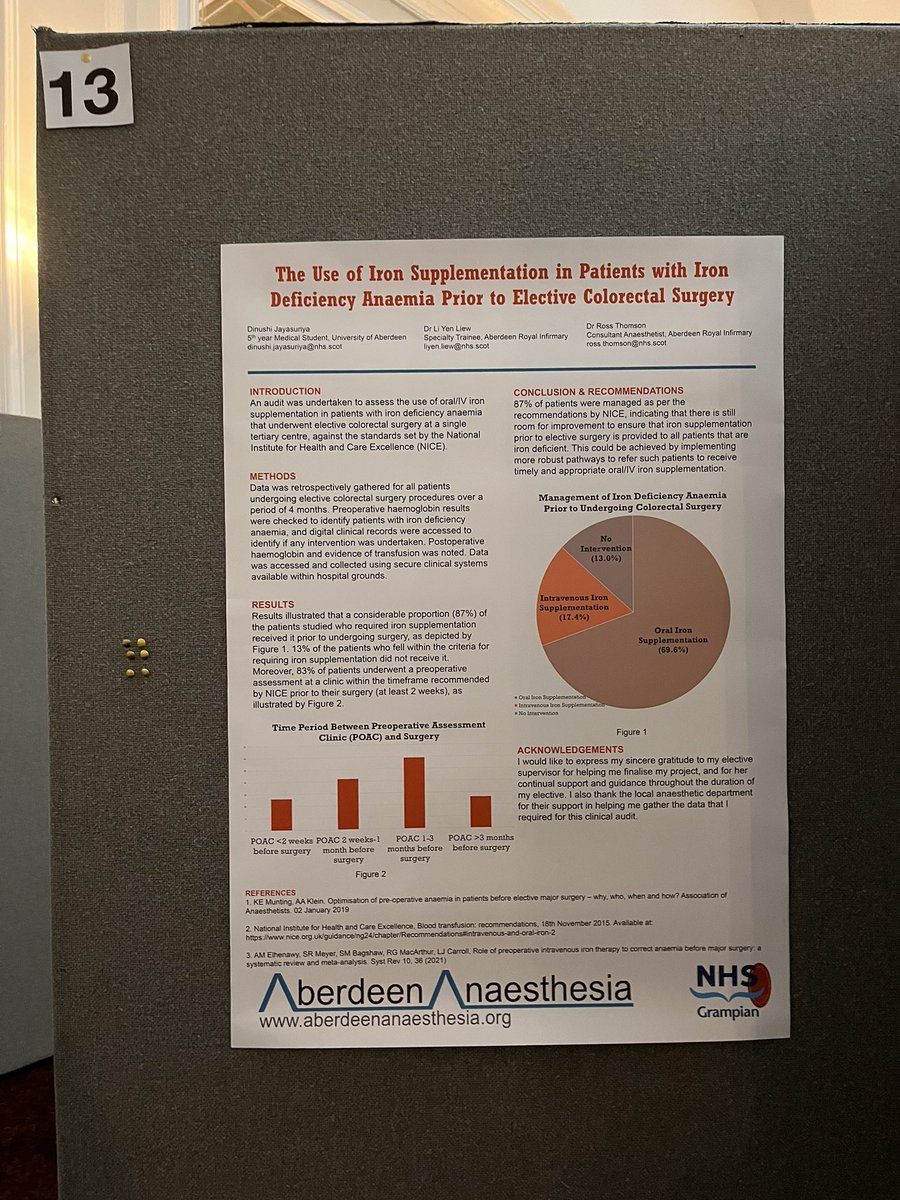 Jade Liew (@jadeliew) on Twitter photo Very pleased for my lovely final year medical student Dinushi Jayasuriya on winning the medical student poster prize at SSA 2022 <a href="/AnaesthesiaScot/">Scottish Society of Anaesthetists</a> 🥳 @Abdn_Anaesth Very pleased for my lovely final year medical student Dinushi Jayasuriya on winning the medical student poster prize at SSA 2022 <a href="/AnaesthesiaScot/">Scottish Society of Anaesthetists</a> 🥳 @Abdn_Anaesth