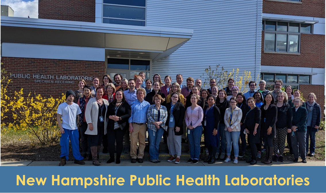 NHPubHealth's tweet photo. As we wrap up Laboratory Professionals Week, we would like to say thank you to all the New Hampshire Laboratory Professionals across the state. Thank you for all you do! #LabWeek #NHPubHealth #NHPL #HealthcareWorkers #NHLaboratories https://t.co/Uq3PDaTZw7