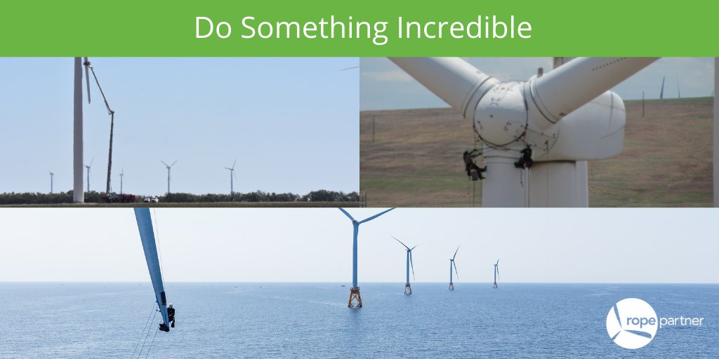 RopePartner's tweet image. #JobAlert: We are recruiting motivated individuals to join our elite WindCorps® team. If you are a certified rope access or non-rope technician w/ experience and/or have solid fiberglass experience, and authorized to work in the US, apply today: ropepartner.com/careers
