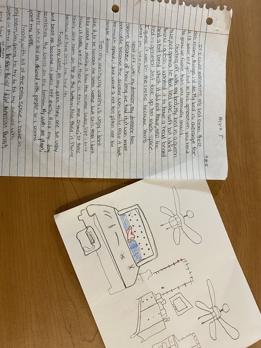 MsFatheree's tweet photo. @IMS_Indians Ms. Fatheree’s 8th graders geared up for the DSA Reading Assessment by creating their own Paired Text/Infographic #creativemindsatwork https://t.co/RrSBxGoD8b