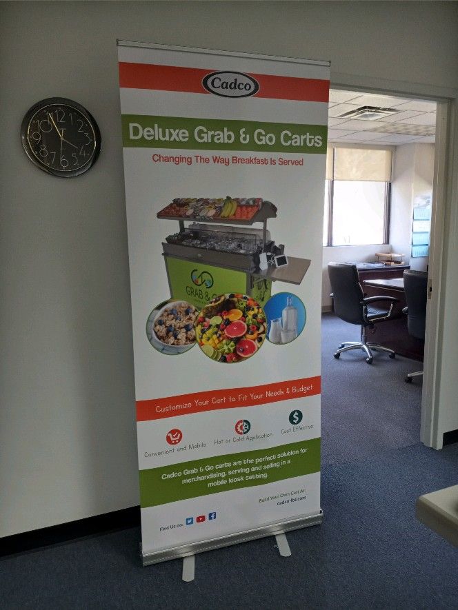 New booth banners! We have some fresh designs for upcoming shows! We can't wait for you to see our new booth design for the National Restaurant Association show in May! Our booth # is 7250. Good stuff is in the works!
-
cadco-ltd.com
-
#cadco #nra2022 #travel